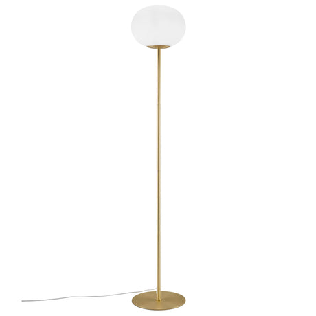 Dune Minimalist Floor Lamp - Elegant Glass & Metal Design for Modern Interiors 6