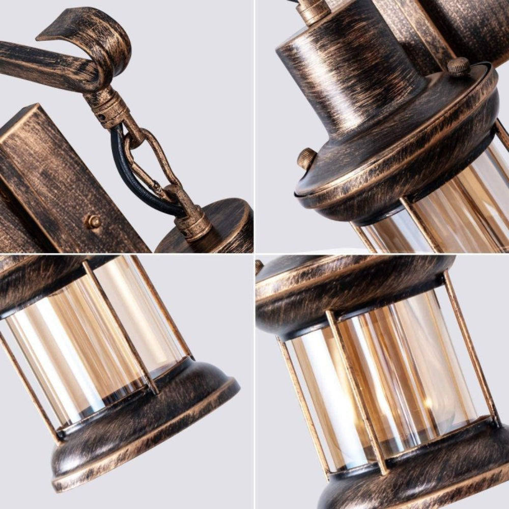 Industrial Farmhouse Wall Sconce Lighting with Soft Ambient Glow – Vintage Charm for Cozy Spaces 4