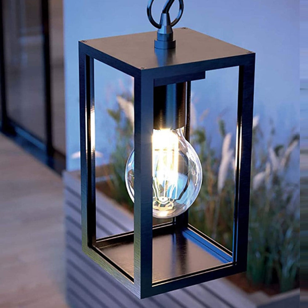 Alvoro | Black Aluminum Ceiling Pendant Light with IP54 Rating – Modern Design for Indoor and Outdoor Use 1