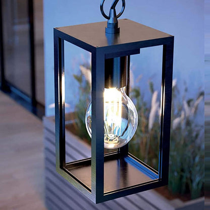Alvoro | Black Aluminum Ceiling Pendant Light with IP54 Rating – Modern Design for Indoor and Outdoor Use 1