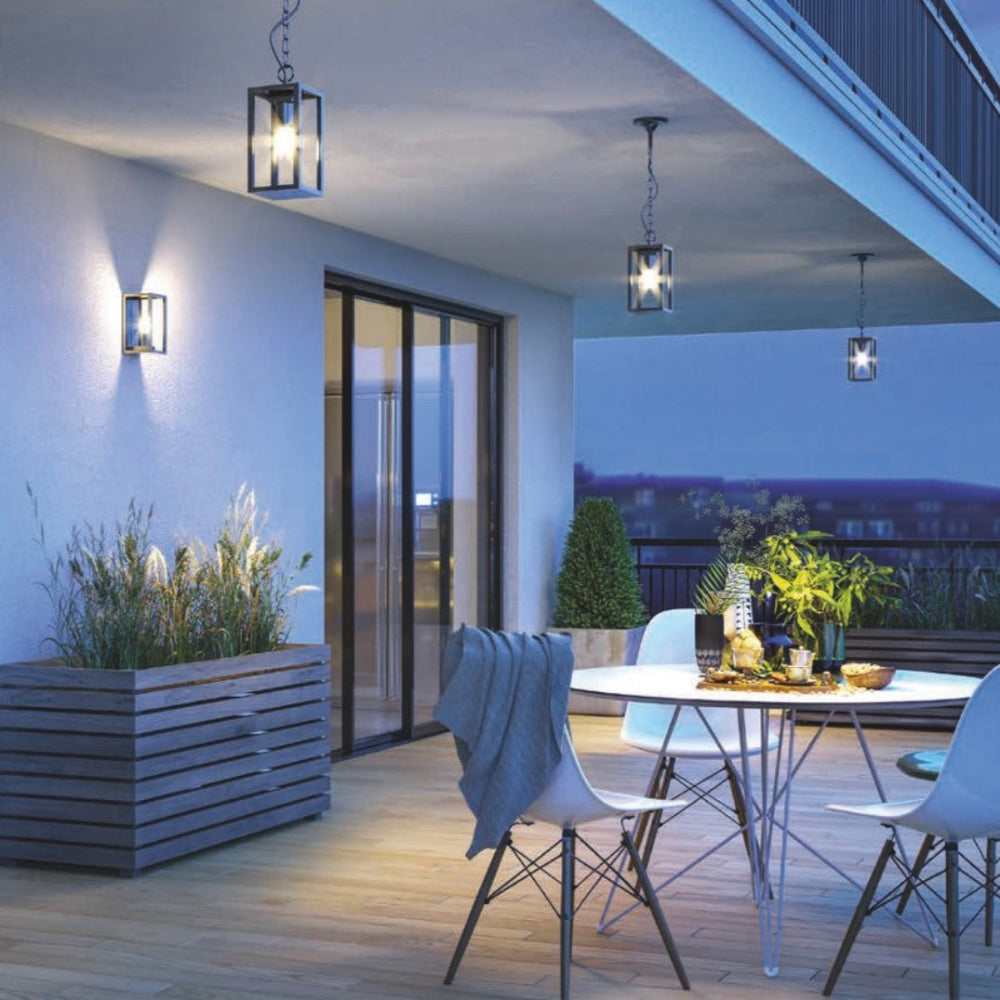 Alvoro | Black Aluminum Ceiling Pendant Light with IP54 Rating – Modern Design for Indoor and Outdoor Use 4