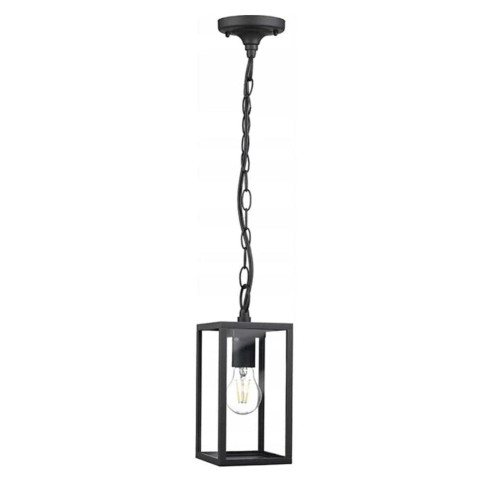 Alvoro | Black Aluminum Ceiling Pendant Light with IP54 Rating – Modern Design for Indoor and Outdoor Use 5