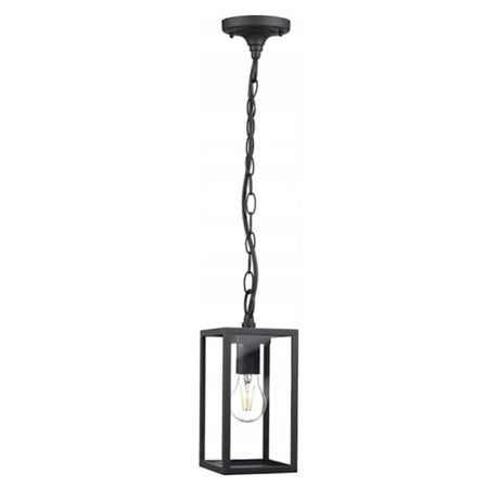 Alvoro | Black Aluminum Ceiling Pendant Light with IP54 Rating – Modern Design for Indoor and Outdoor Use 5
