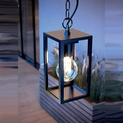 Alvoro | Black Aluminum Ceiling Pendant Light with IP54 Rating – Modern Design for Indoor and Outdoor Use 6
