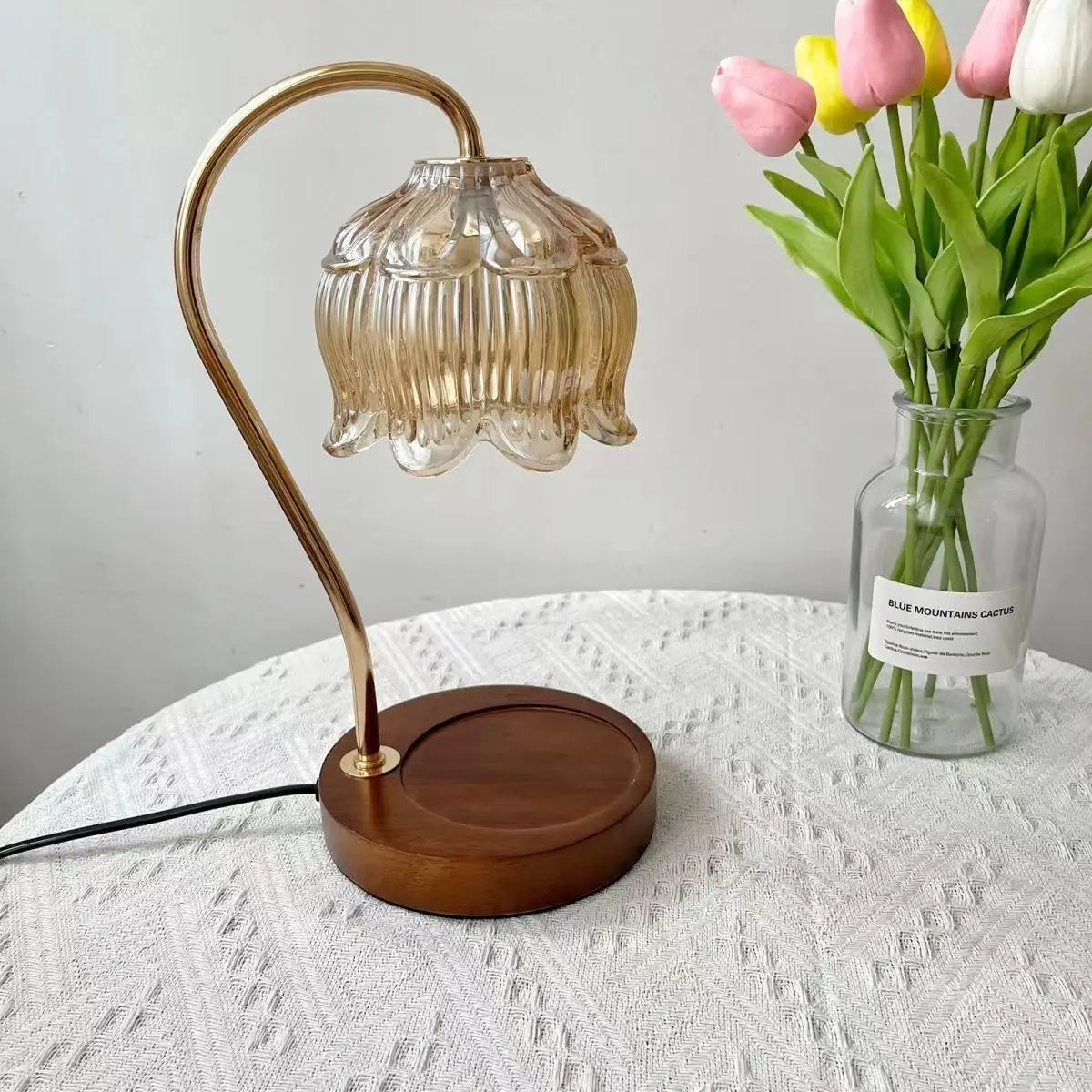 AntiqueAura Vintage Night Light - Warm Accent Lighting for Cozy Ambiance 6