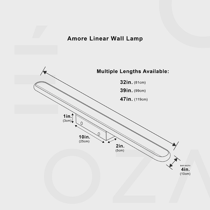 Amore Modern Wall Lamp - Dimmable LED Sconce Light with Elegant Design for Stylish Illumination 11