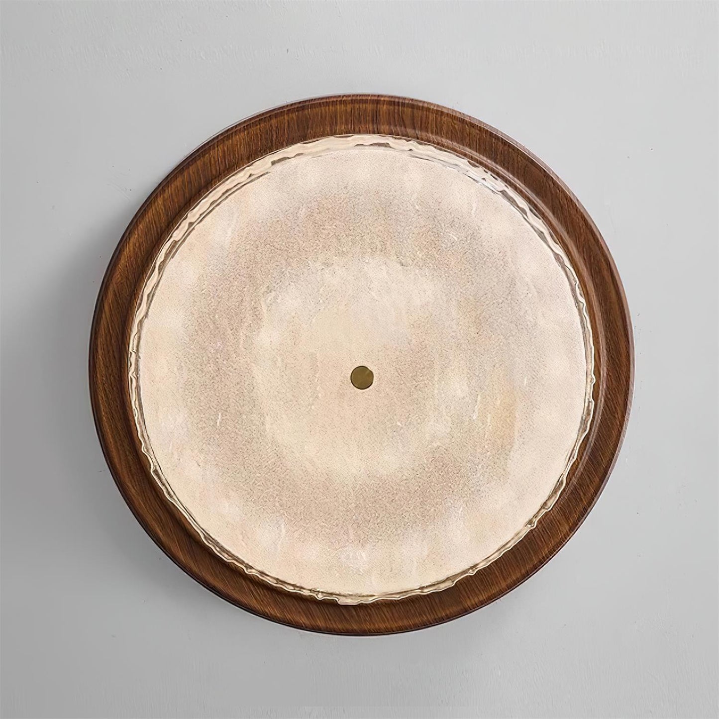 Velin Round Flush Ceiling Light