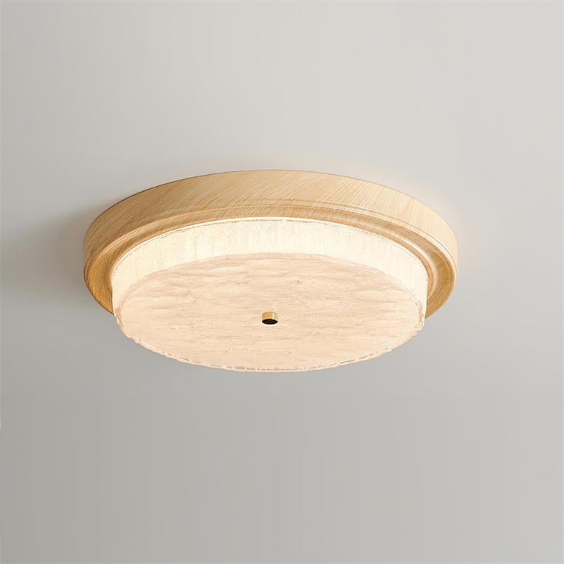 Velin Round Flush Ceiling Light