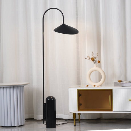 Minimal Curved Floor Lamp