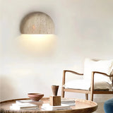 Wabi-Sabi | Wall Sconce Light with Handcrafted Yellow Stone Design – Soothing LED for Warm Ambience 5