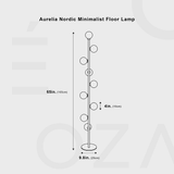 Aurelia Modern Minimalist Floor Lamp - Adjustable Lighting for Cozy Interiors 15