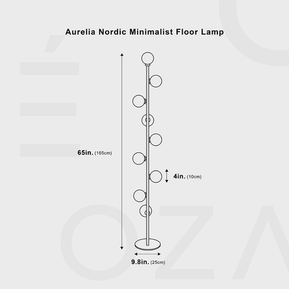 Aurelia Modern Minimalist Floor Lamp - Adjustable Lighting for Cozy Interiors 15