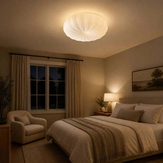 Arcen Shell Flush Ceiling Light