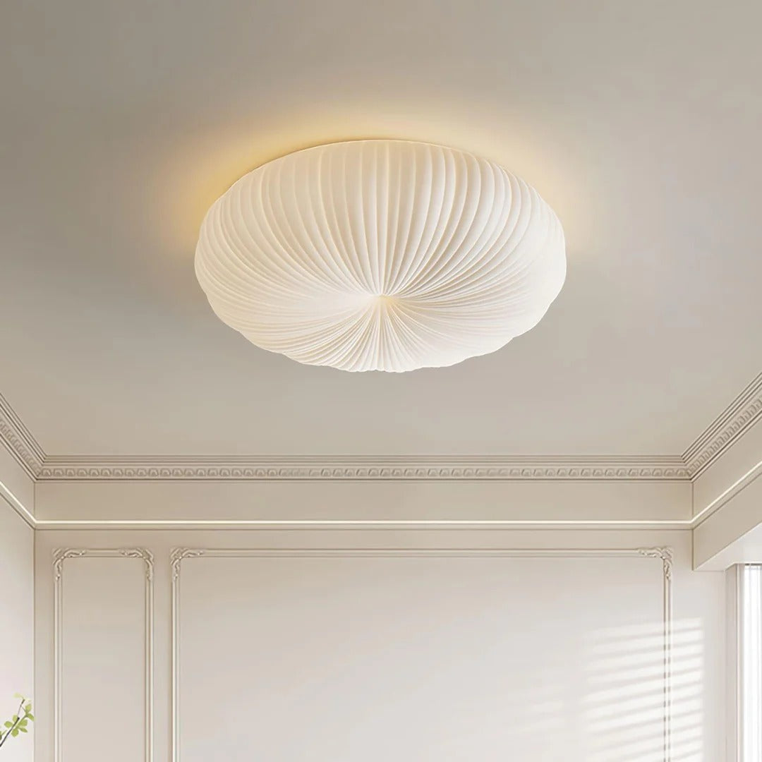 Shell Flush Ceiling Light
