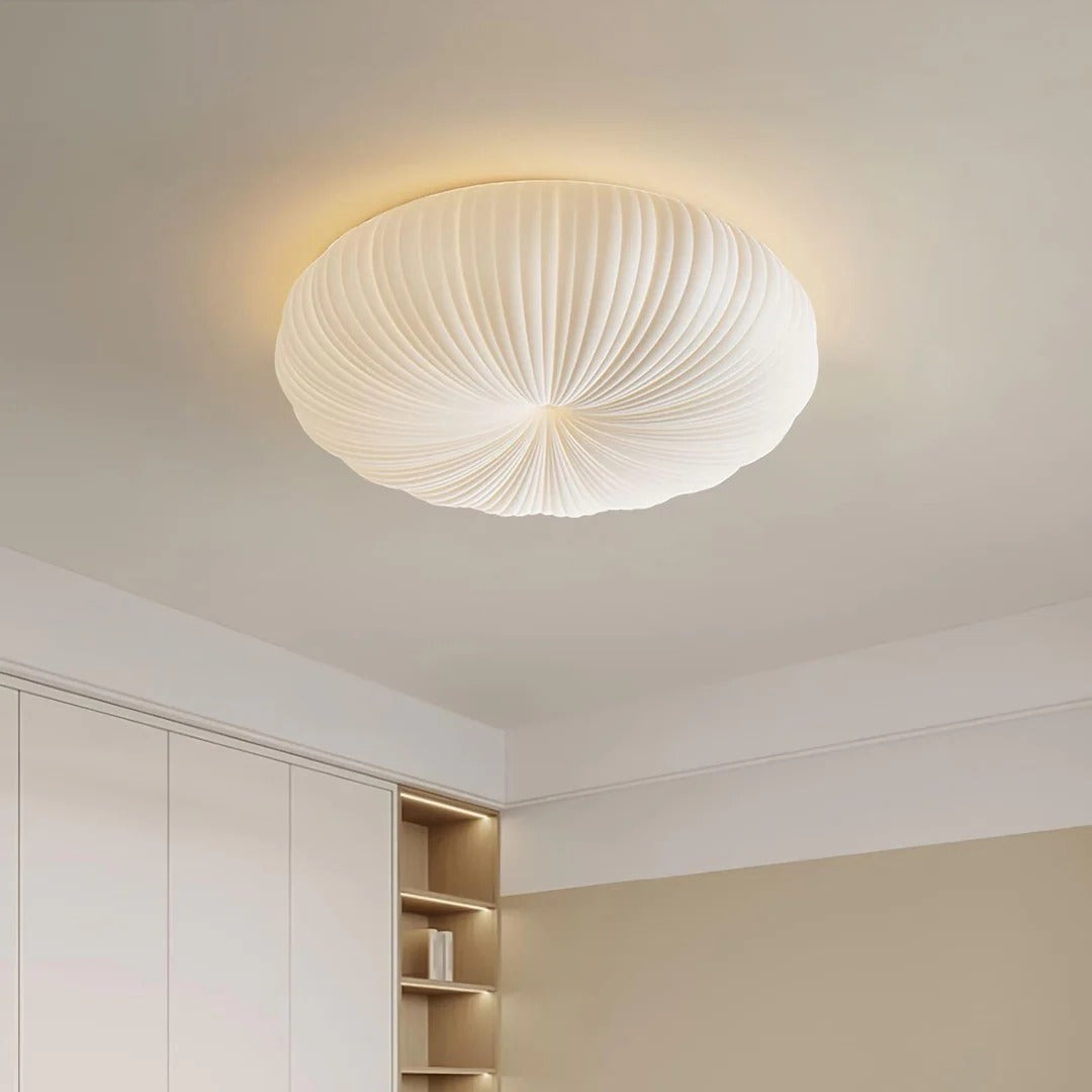 Shell Flush Ceiling Light