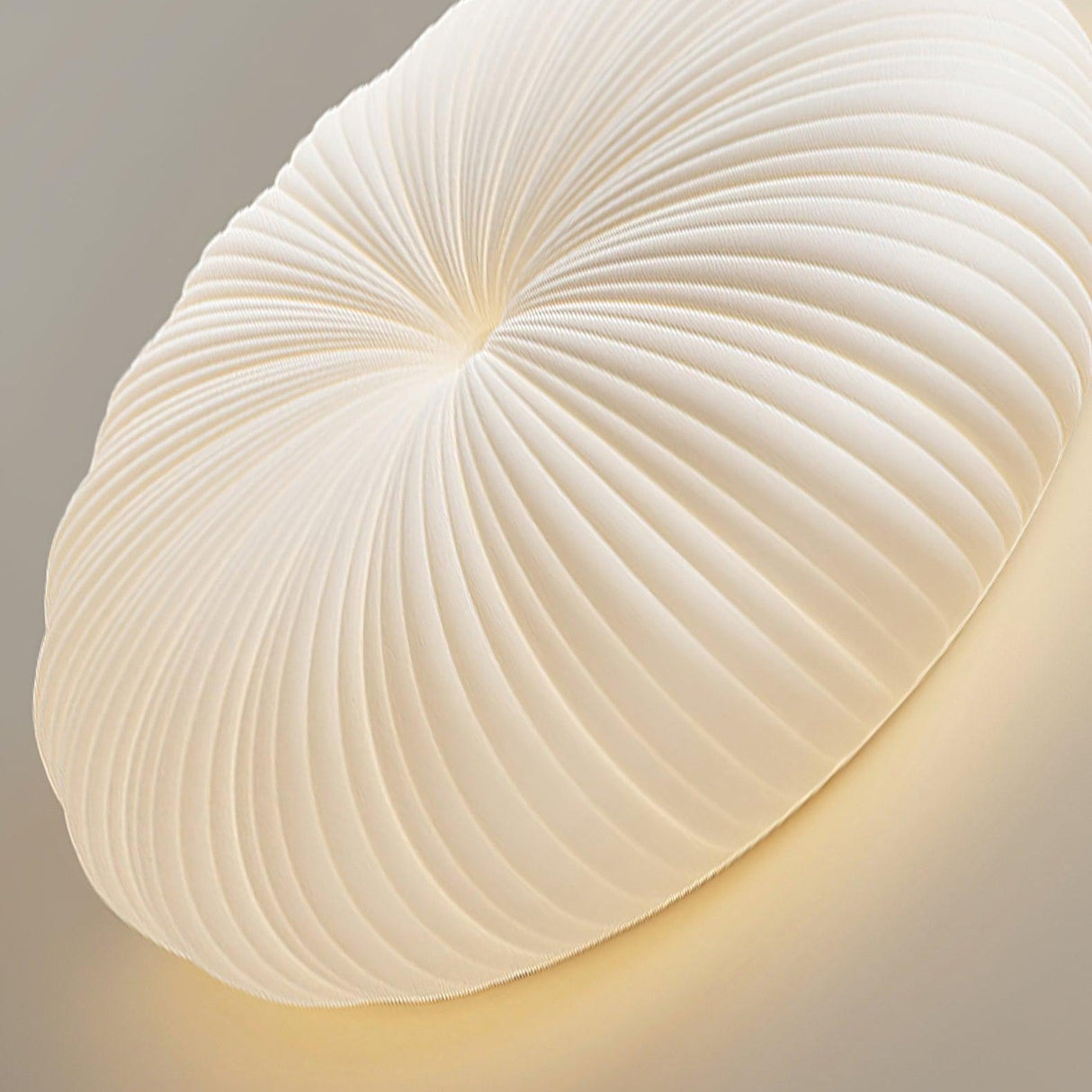 Shell Flush Ceiling Light