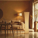 Lunaris Linen Floor Lamp