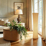 Lunaris Linen Floor Lamp