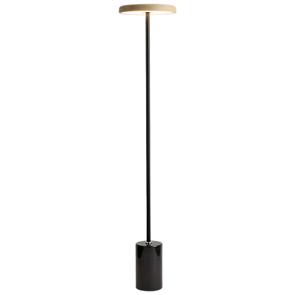 Minimalist Modern Floor Lamp with Floating Disc Head – Stylish Illumination for Living Room & Office 2