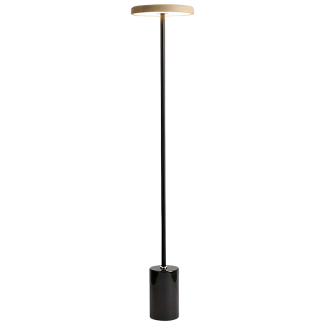 Minimalist Modern Floor Lamp with Floating Disc Head – Stylish Illumination for Living Room & Office 2