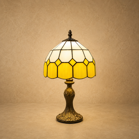 Tiffany Stained Glass Table Lamp