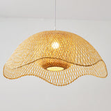 EcoChic Bamboo Pendant Lamp - Handcrafted Natural Lighting for Home Decor 12