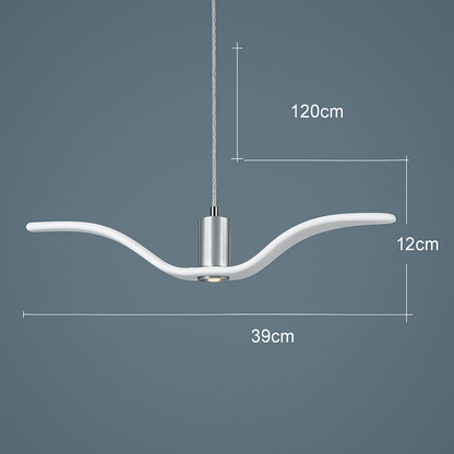 BeakBrilliance – LED Ceiling Lamp with Elegant Bird Design – Unique Lighting for Modern Dining Spaces 3