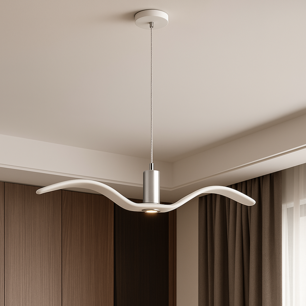 BeakBrilliance – LED Ceiling Lamp with Elegant Bird Design – Unique Lighting for Modern Dining Spaces 1