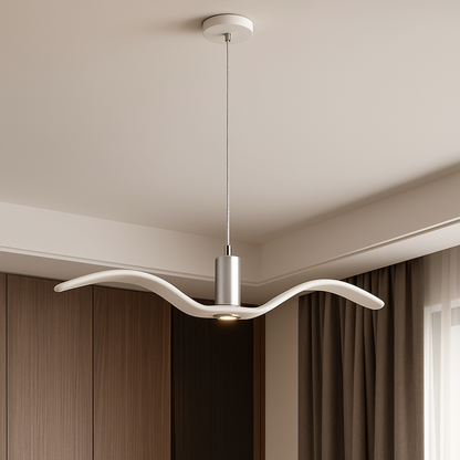 BeakBrilliance – LED Ceiling Lamp with Elegant Bird Design – Unique Lighting for Modern Dining Spaces 1