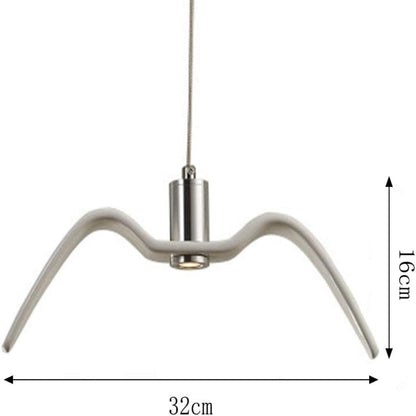 BeakBrilliance – LED Ceiling Lamp with Elegant Bird Design – Unique Lighting for Modern Dining Spaces 2