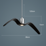 BeakBrilliance – LED Ceiling Lamp with Elegant Bird Design – Unique Lighting for Modern Dining Spaces 4