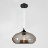 Smoked Glass Pendant Light