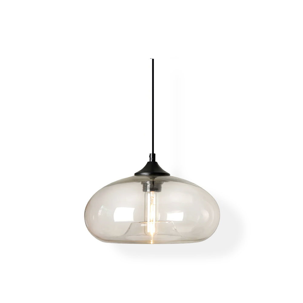 Veyra Smoked Globe Pendant