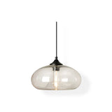 Smoked Glass Pendant Light