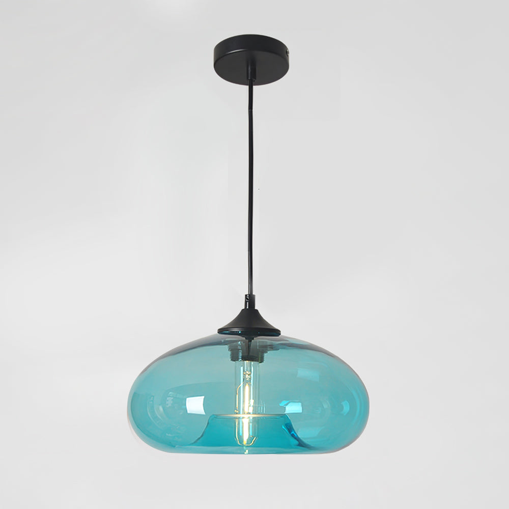 Veyra Smoked Globe Pendant
