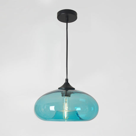 Smoked Glass Pendant Light