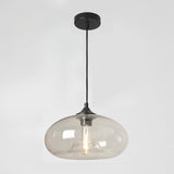 Smoked Glass Pendant Light