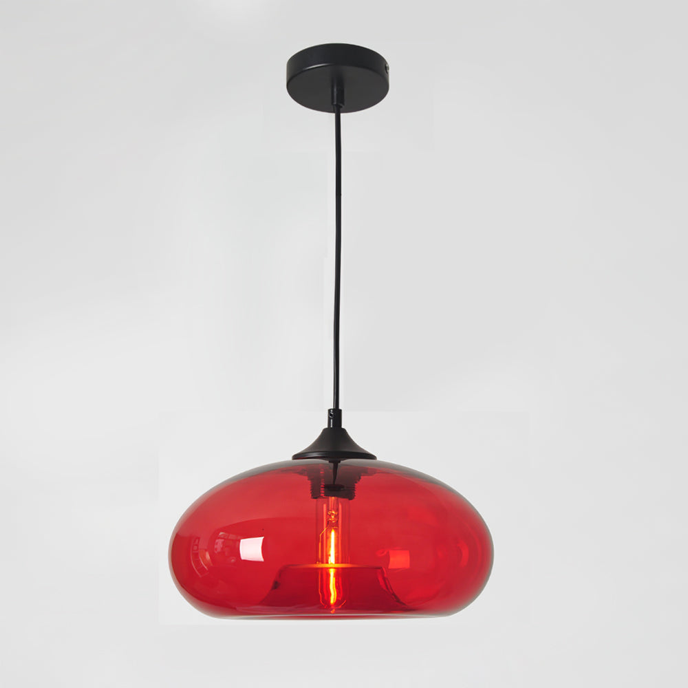 Veyra Smoked Globe Pendant