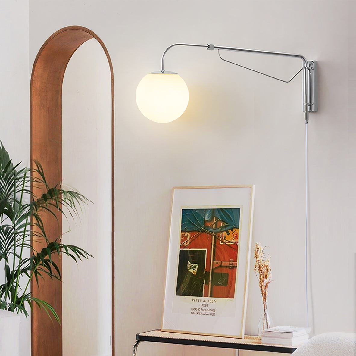 Orluna Long Arm Wall Lamp