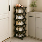Elara Wooden Shoe Organizer