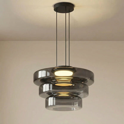 Luminex Layered Glass Pendant Light