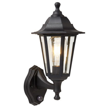 Elegant Outdoor Wall Lantern Sconce with Motion Sensor – Timeless Design for Automatic Illumination 2