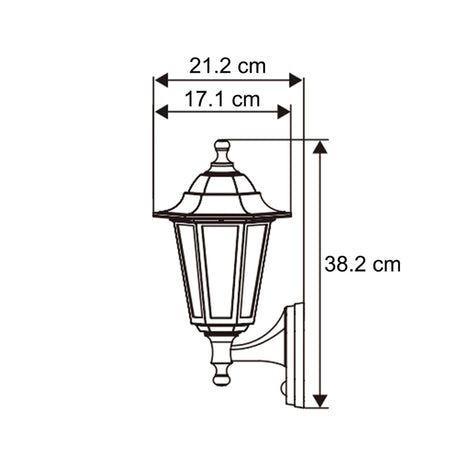 Elegant Outdoor Wall Lantern Sconce with Motion Sensor – Timeless Design for Automatic Illumination 8