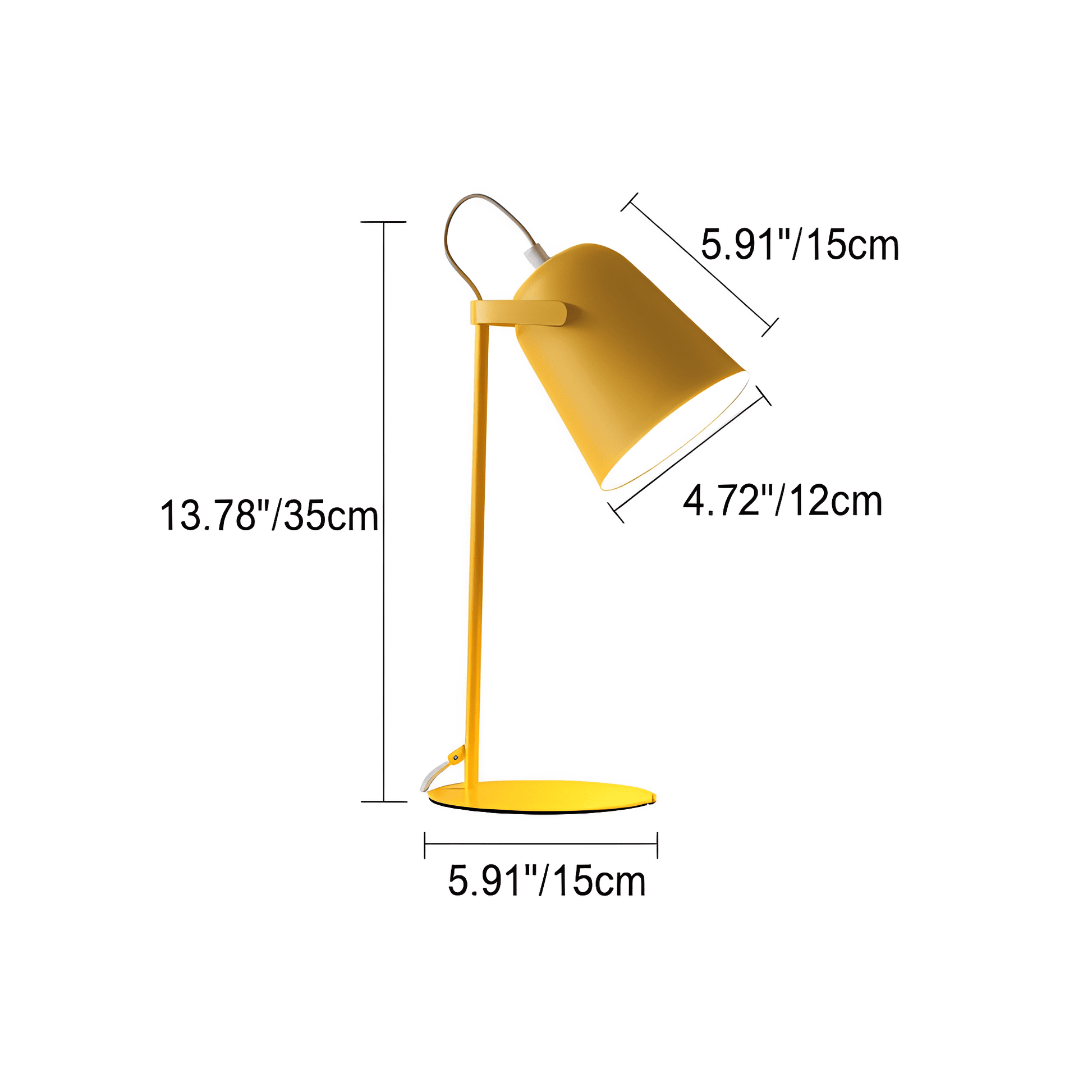 Modern Design Rotating Table Lamp with Adjustable Angle – Eye-Friendly Lighting for Reading and Relaxing 9