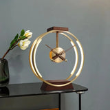 Modern LED Ring Table Lamp