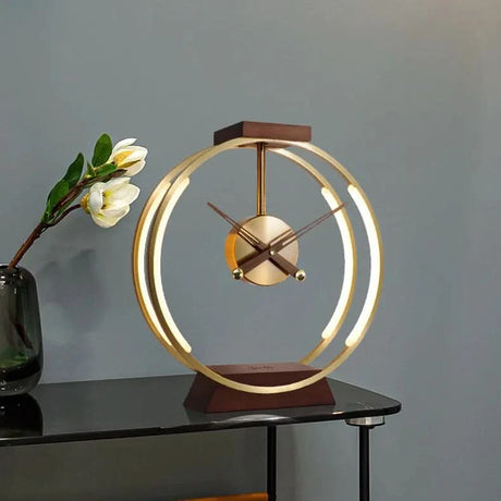 Modern LED Ring Table Lamp