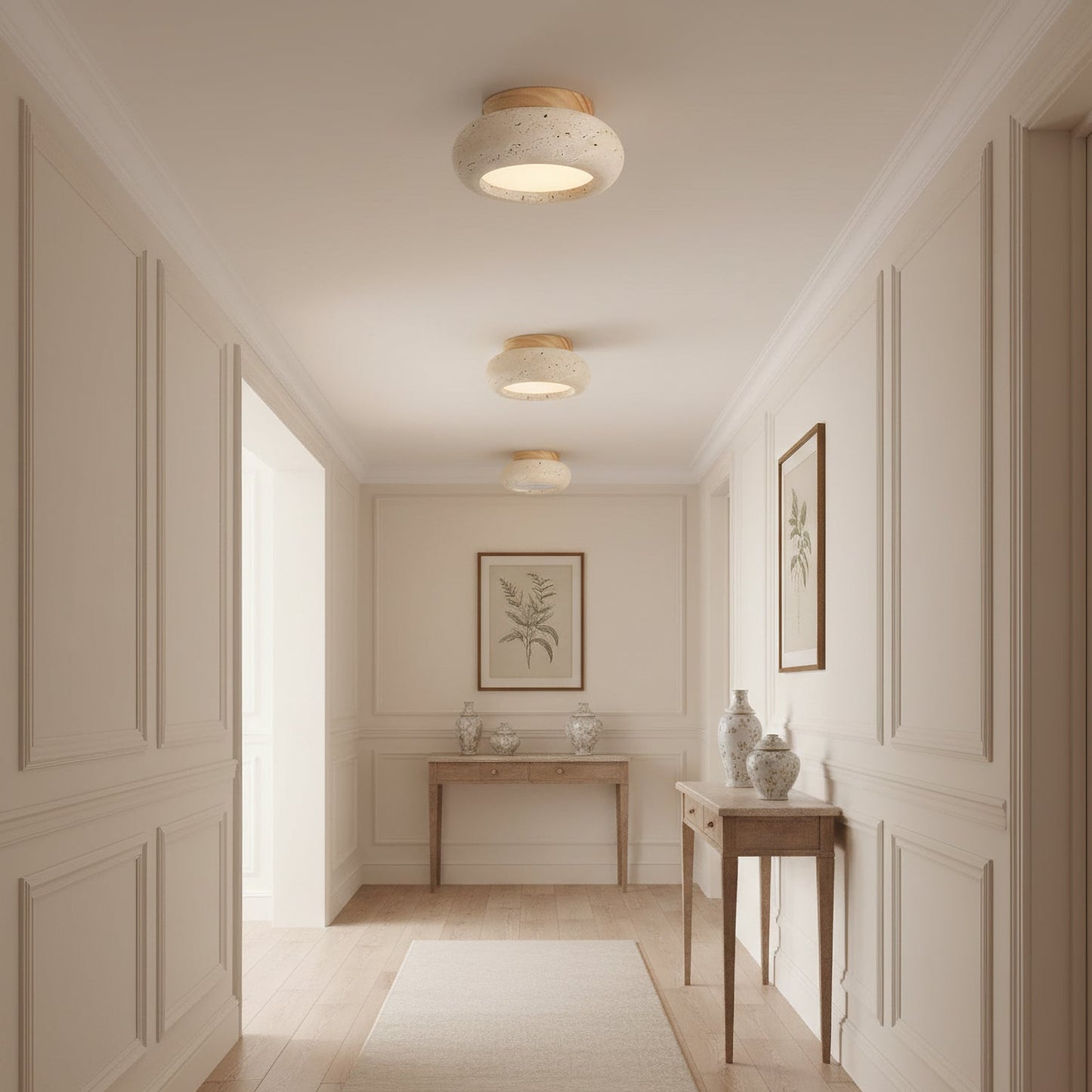 Hinora Flush Ceiling Light