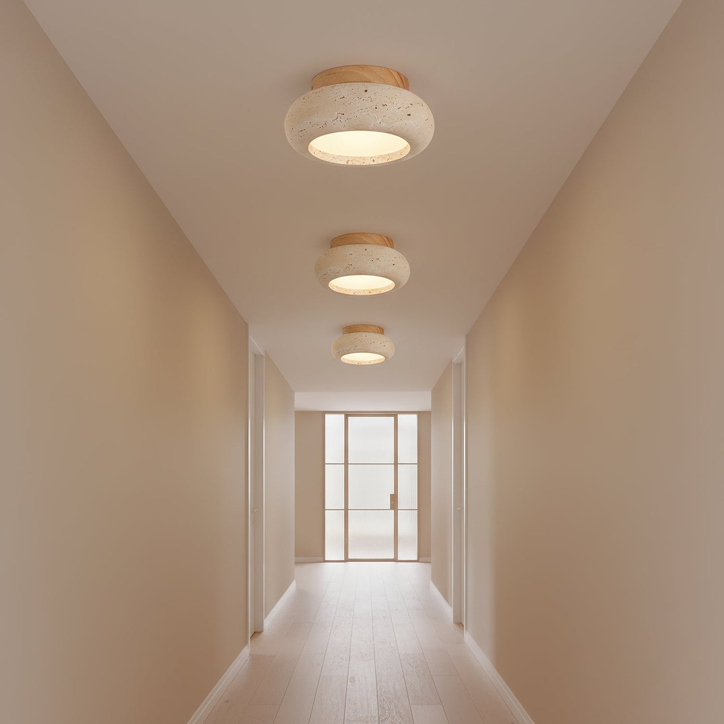 Hinora Flush Ceiling Light