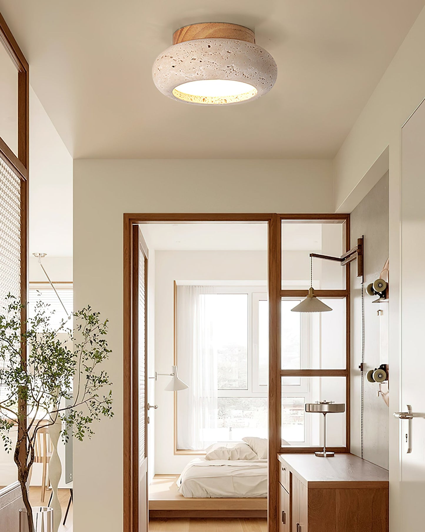 Hinora Flush Ceiling Light