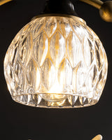 Bird Crystal Flush Light